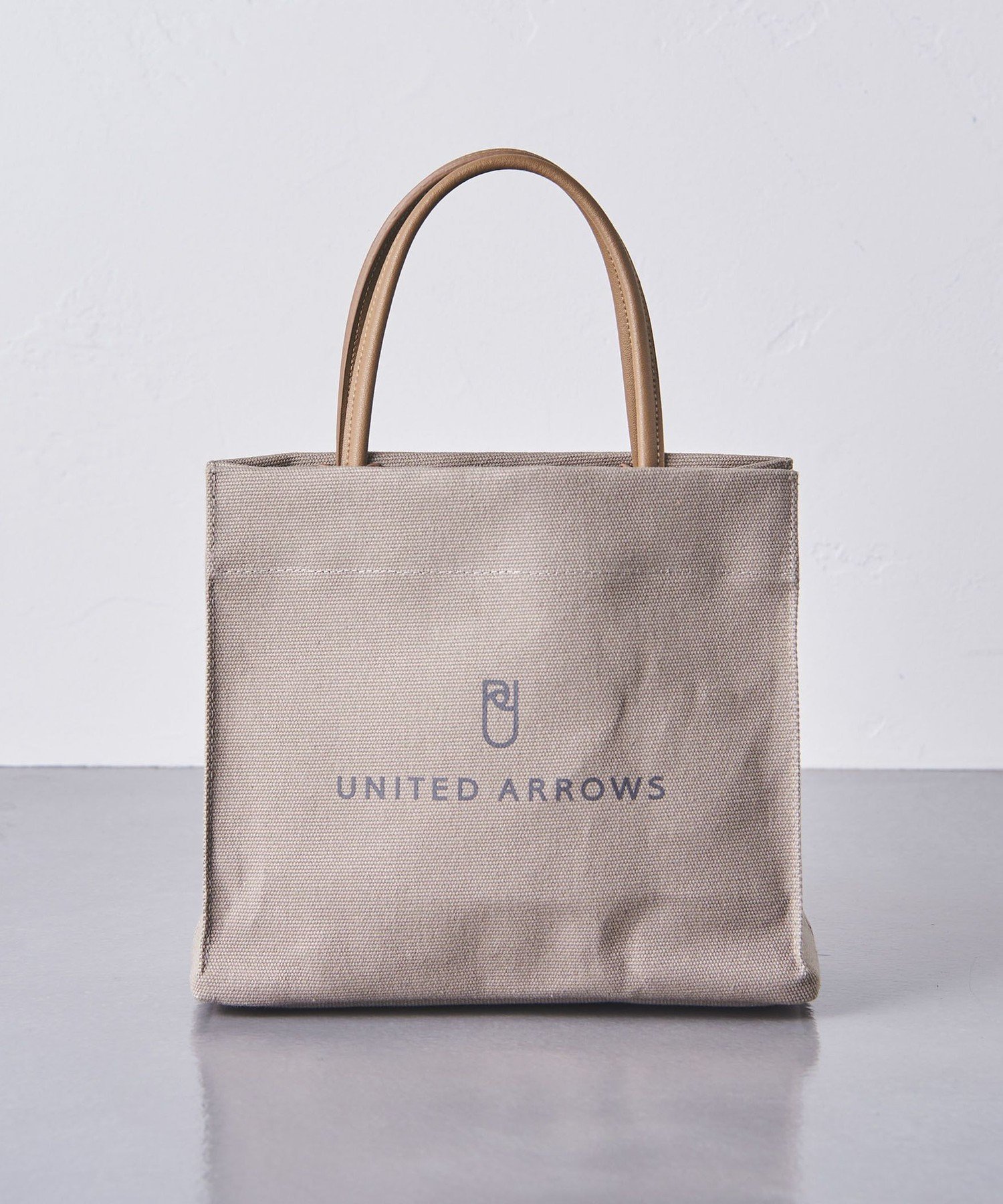 UNITED ARROWS ロゴ トートバッグ S ユナイテッドアローズ ファッション雑貨 その他のファッション雑貨 グレー ホワイト ブラック【送料無料】