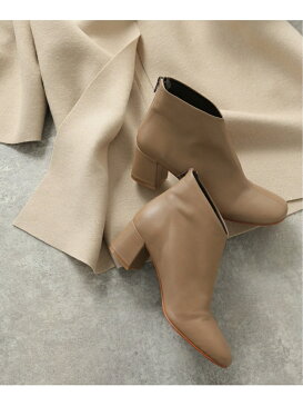 JOURNAL STANDARD <予約>【MOHI/モヒ】ヒールブーティーMJ:ブーティー◆ ジャーナル スタンダード シューズ ショートブーツ/ブーティー ブラック ベージュ【送料無料】