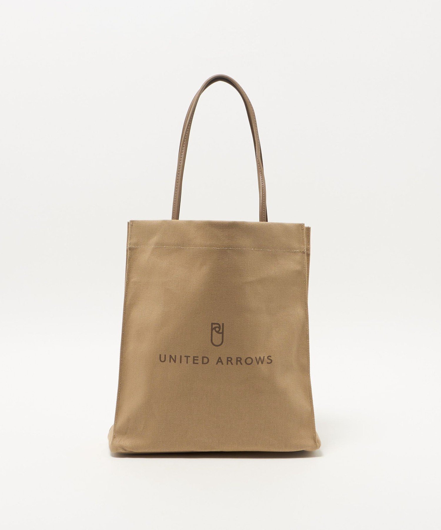UNITED ARROWS ロゴ トートバッグ M ユナイテッドアローズ バッグ トートバッグ ホワイト グレー ブラック カーキグリーン ベージュ【送料無料】のサムネイル