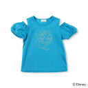 【SALE/30%OFF】branshes 【Disney】リトルマーメイド:アリエル / 肩あき半袖Tシャツ ブランシェス トップス カットソー・Tシャツ ブ...