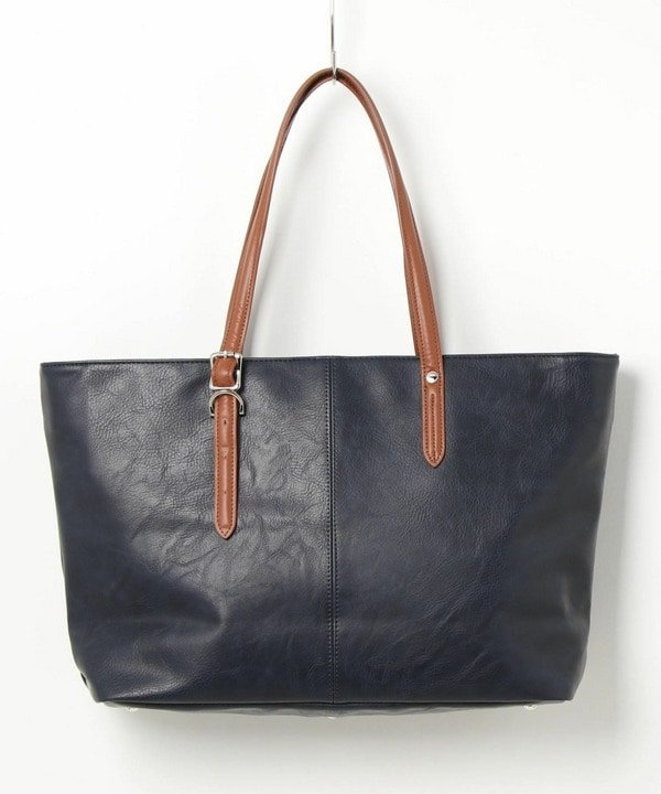 UNION STATION 【PRO-SPERITY/プロスペリティ】別注 フェイクレザートートバッグ メンズ ビギ バッグ その他のバッグ グレー ネイビー ブラック ブルー【送料無料】 2