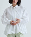 【SALE/30%OFF】GALLEST バルーンペプラムブラウス インディヴィ トップス シャツ・ブラウス グリーン イエロー ホワイト ブルー【送料無料】