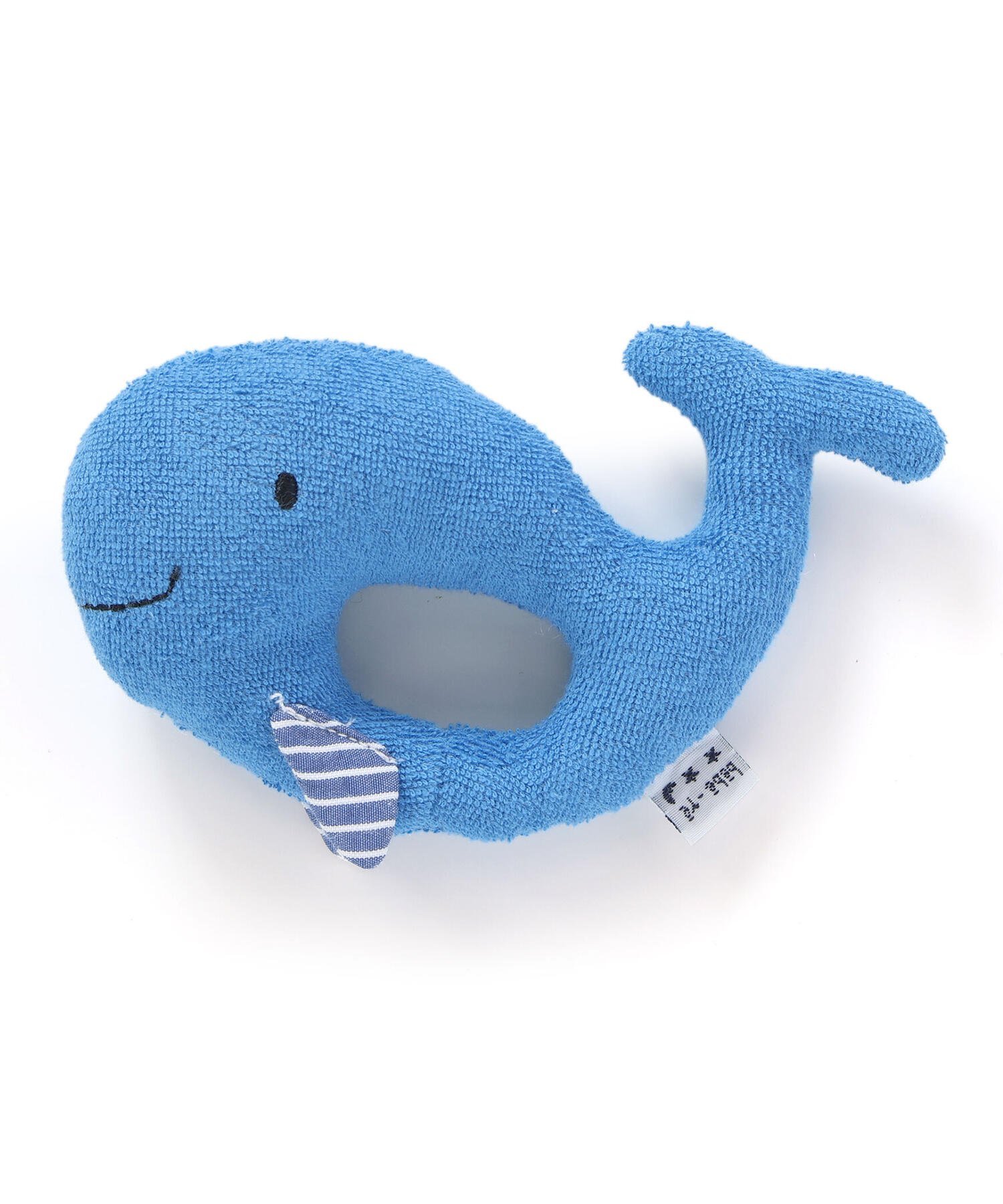 fillot de bebe reduction 【日本製】パイルクジラガラガラ ベベ オンライン ストア マタニティウェア・ベビー用品 その他のベビーグッズ ブルー
