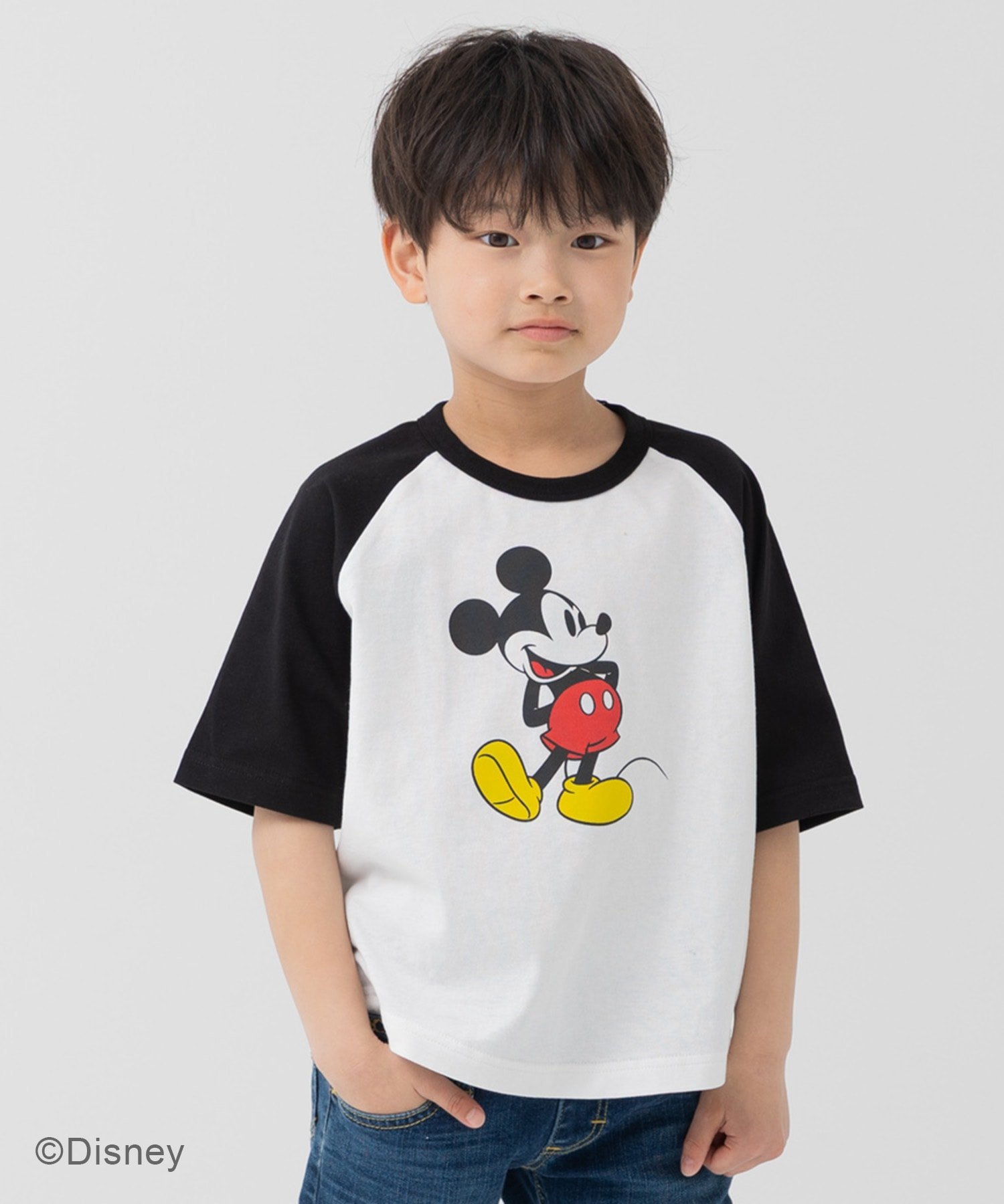 楽天市場】ミッキー ラグラン t シャツの通販