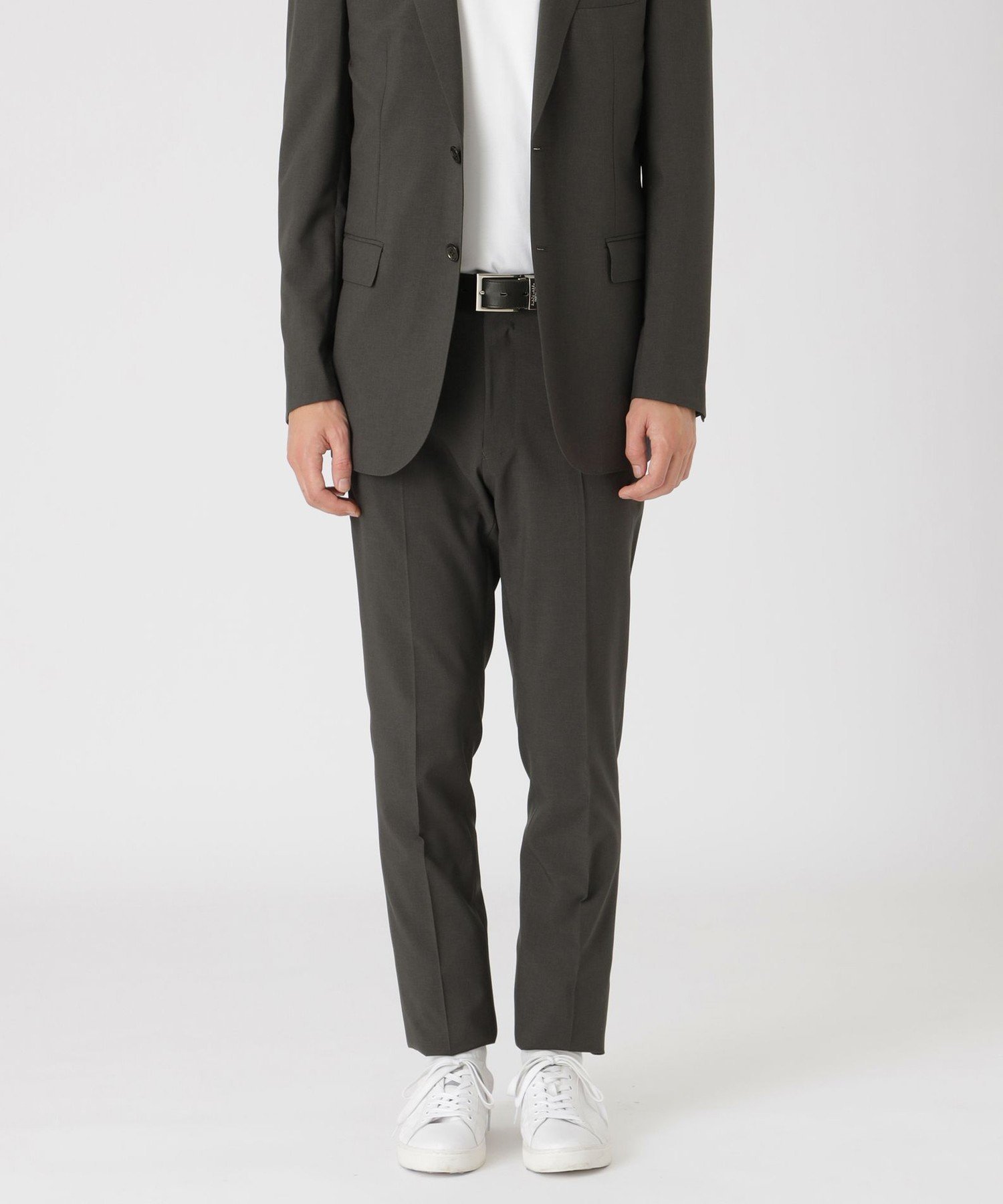 BLACK LABEL CRESTBRIDGE ワルツエクストラファインサマートラウザーズ ブルーレーベル / ブラックレーベル・クレストブリッジ パンツ その他のパンツ ネイビー グレー