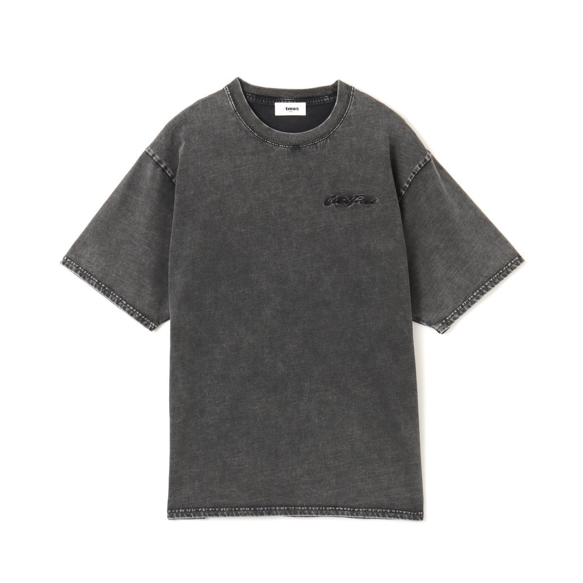 atmos pink atmos pink Bleached Finishing T-shirt BLACK アトモス トップス カットソー・Tシャツ ブラック