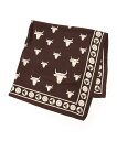 【SALE/50%OFF】SOULEIADO シルクプリント スカーフ トゥモローランド ファッション雑貨 スカーフ・バンダナ ホワイト ブラウン パープル【送...