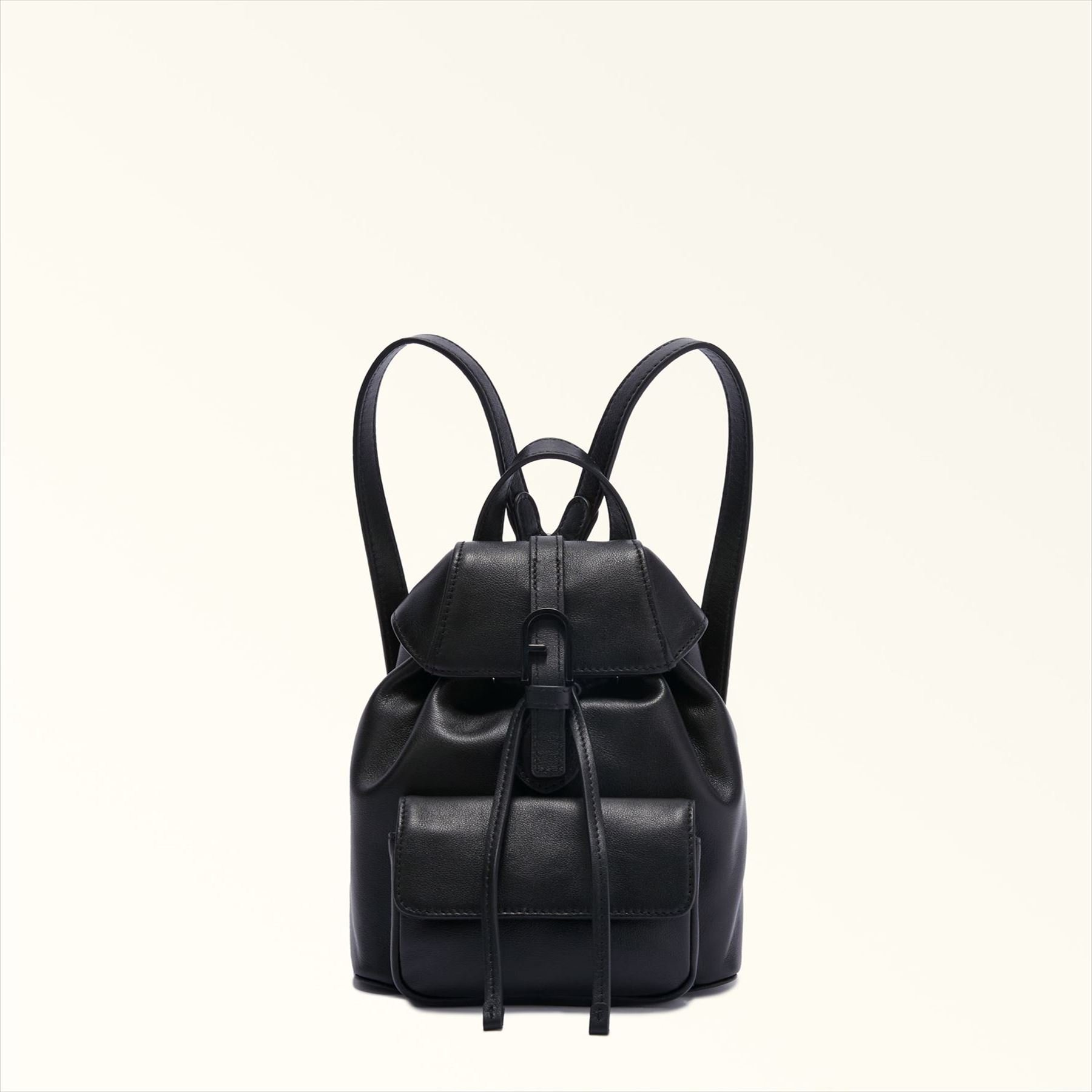 FURLA FURLA FLOW MINI BACKPACK フルラ バッグ リュック・バックパック ブラック【送料無料】