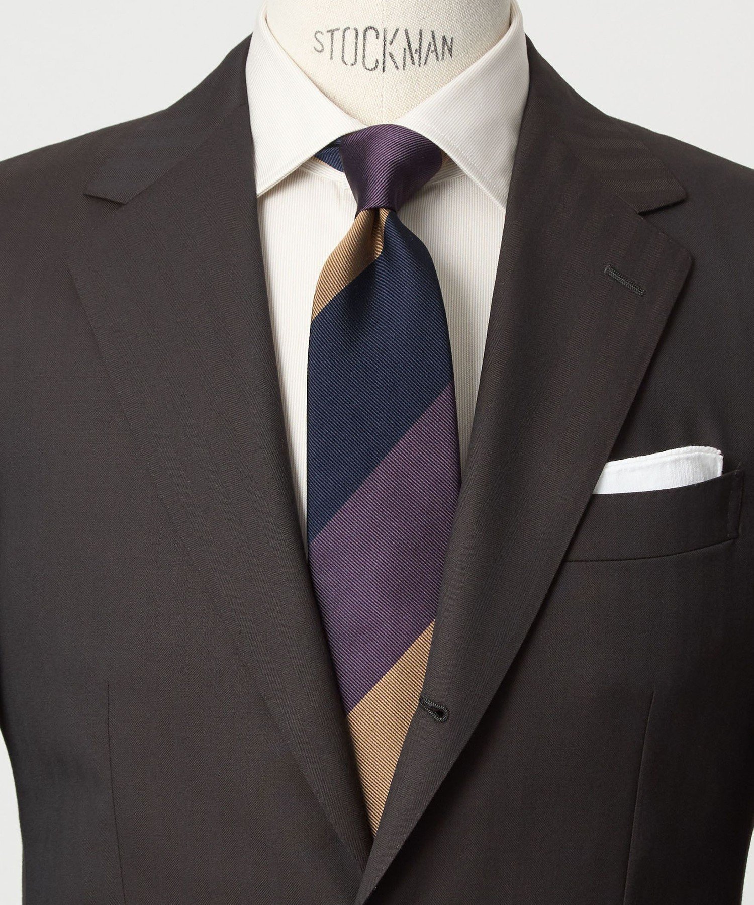 UNITED ARROWS green label relaxing GLR ジャパン タンゴ 8.0cm ストライプ1 ネクタイ ユナイテッドアローズ グリーンレーベルリラクシング スーツ・フォーマル ネクタイ・蝶ネクタイ ネイビー パープル【送料無料】