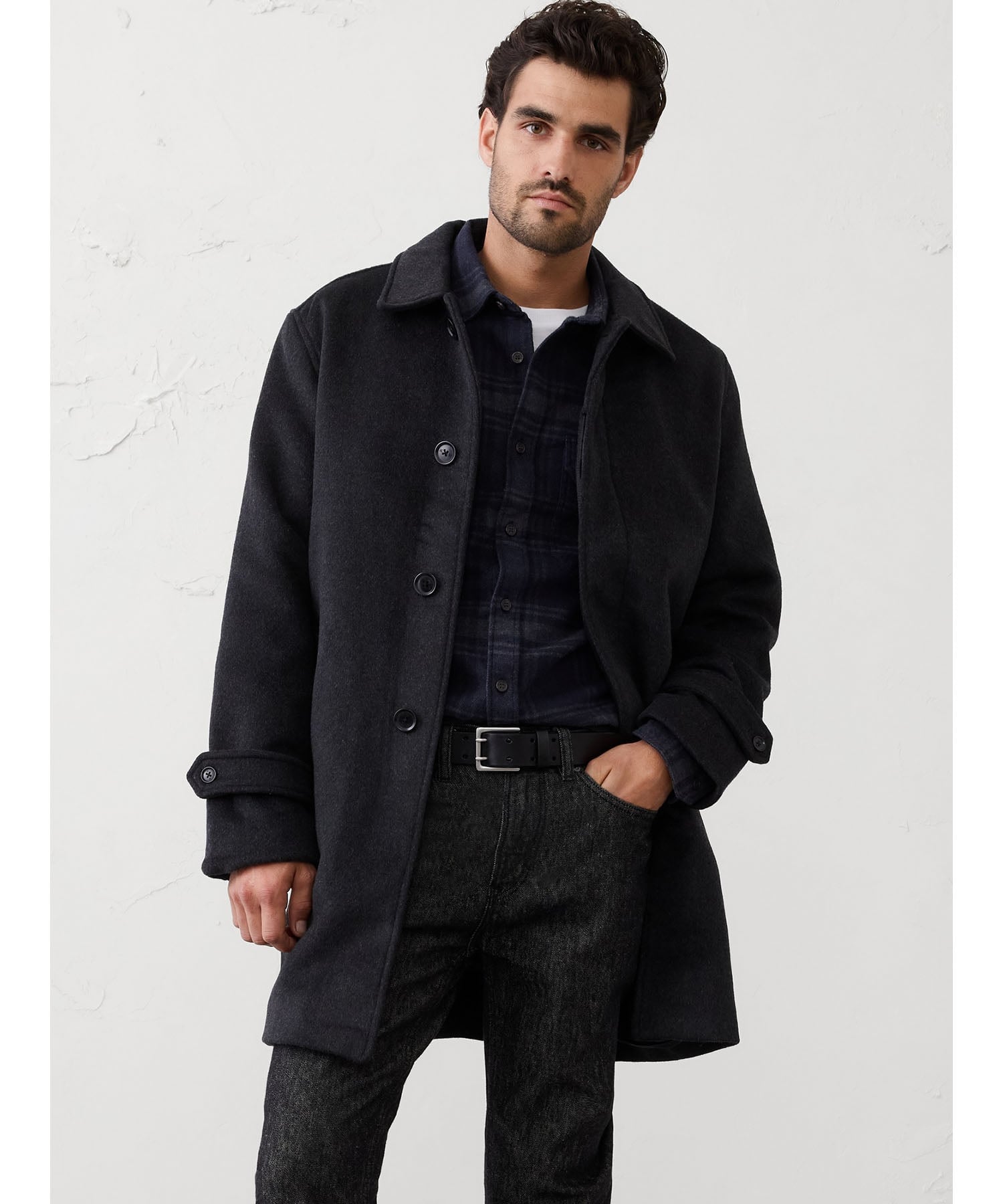 BANANA REPUBLIC FACTORY STORE (M)BANANA REPUBLIC FACTORY STORE ウールブレンド マックジャケット...