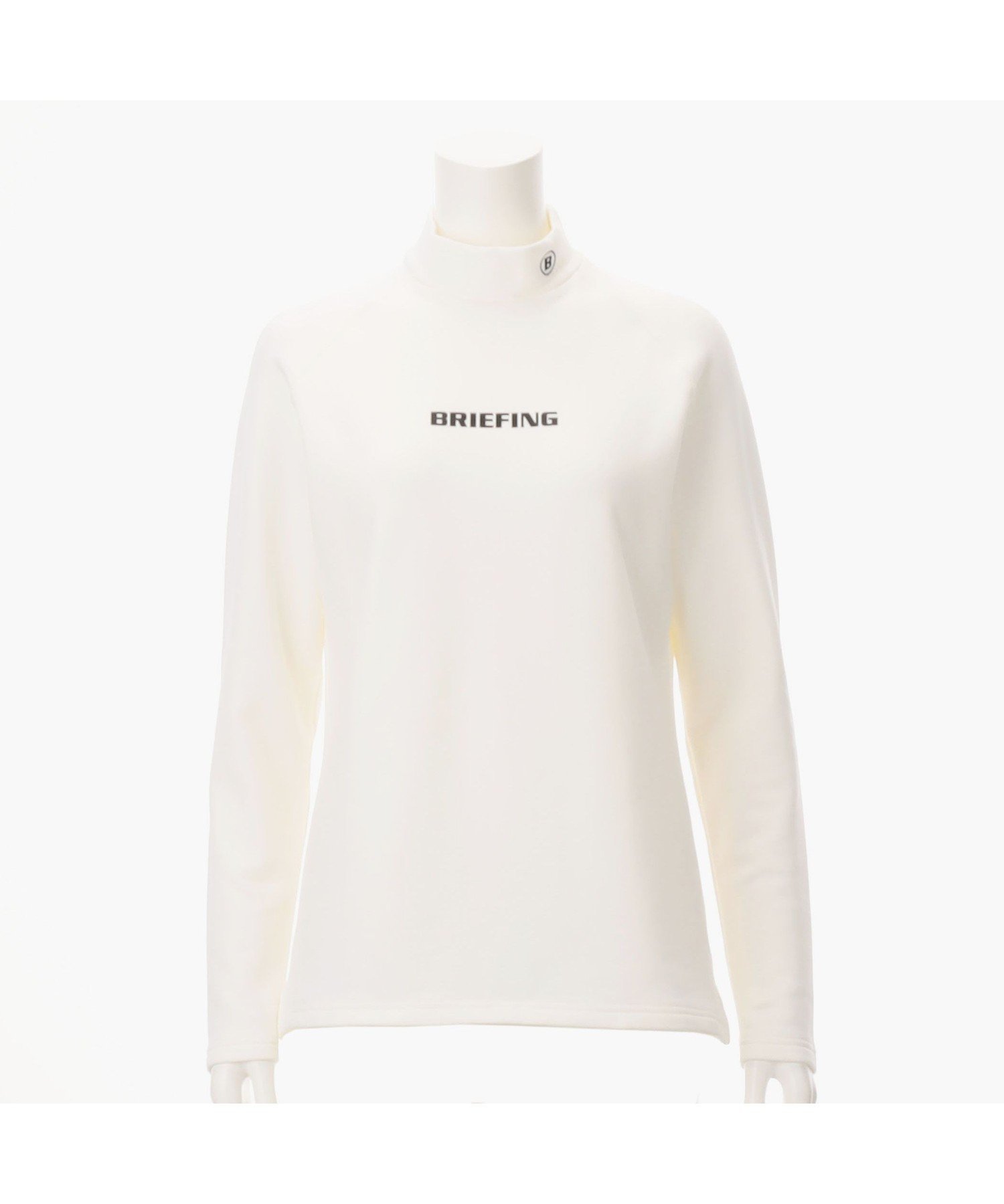 BRIEFING GOLF ウィメンズ ウォーム LS ハイネック ブリーフィング トップス カットソー・Tシャツ グレ..
