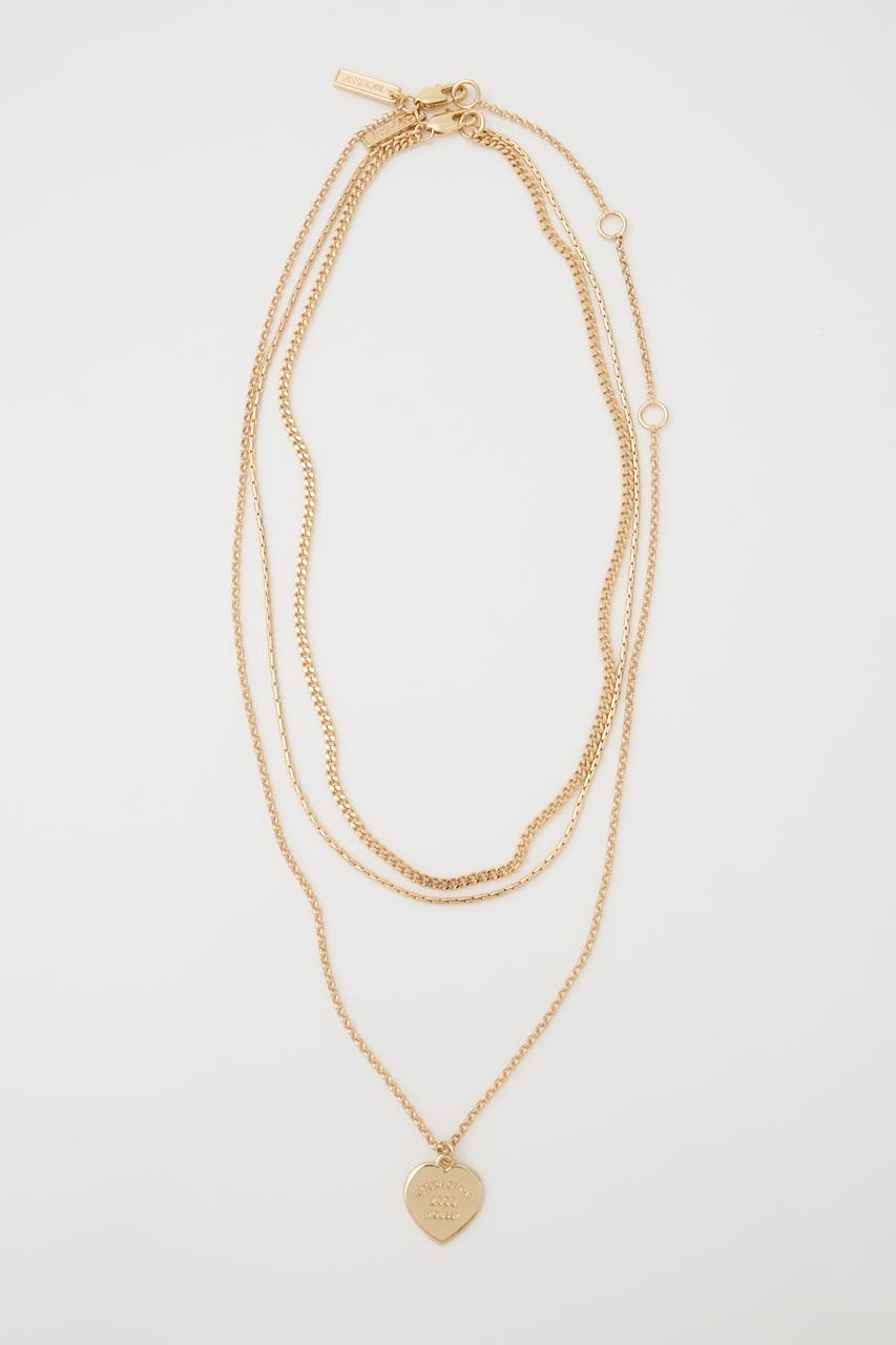 MOUSSY COIN HEART ネックレスセット マ