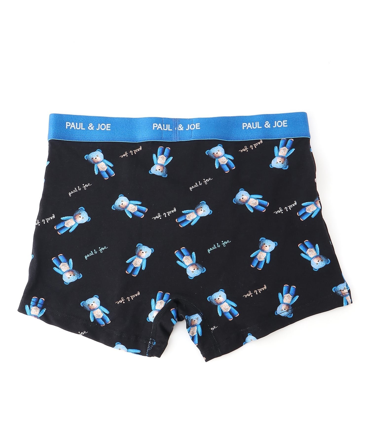 PAUL & JOE (M)PAUL & JOE//ポール & ジョー ブルーベア柄プリント ボクサーパンツ ボディライフ インナー・ルームウェア ボクサーパンツ・トランクス イエロー ブラック