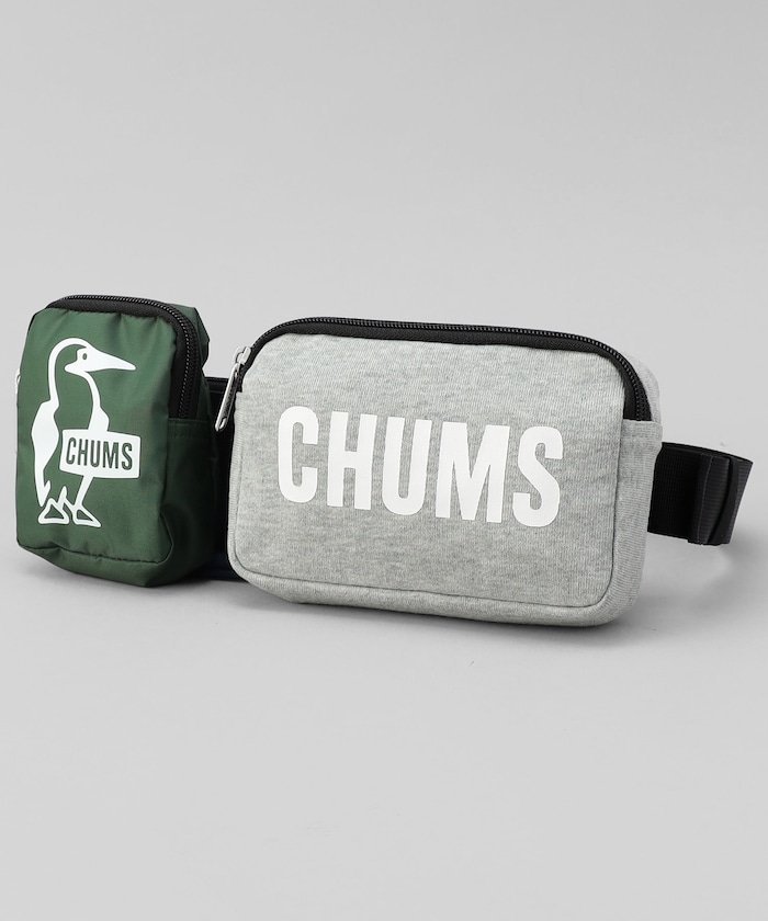 チャムス ウエストポーチ メンズ CHUMS 3 Pouch Body Bag Sweat Nylon / 3ポーチボディバッグスウェットナイロン / CH60-3457 【限定展開】 フリークスストア バッグ ボディバッグ・ウエストポーチ グレー ブラック ネイビー【送料無料】