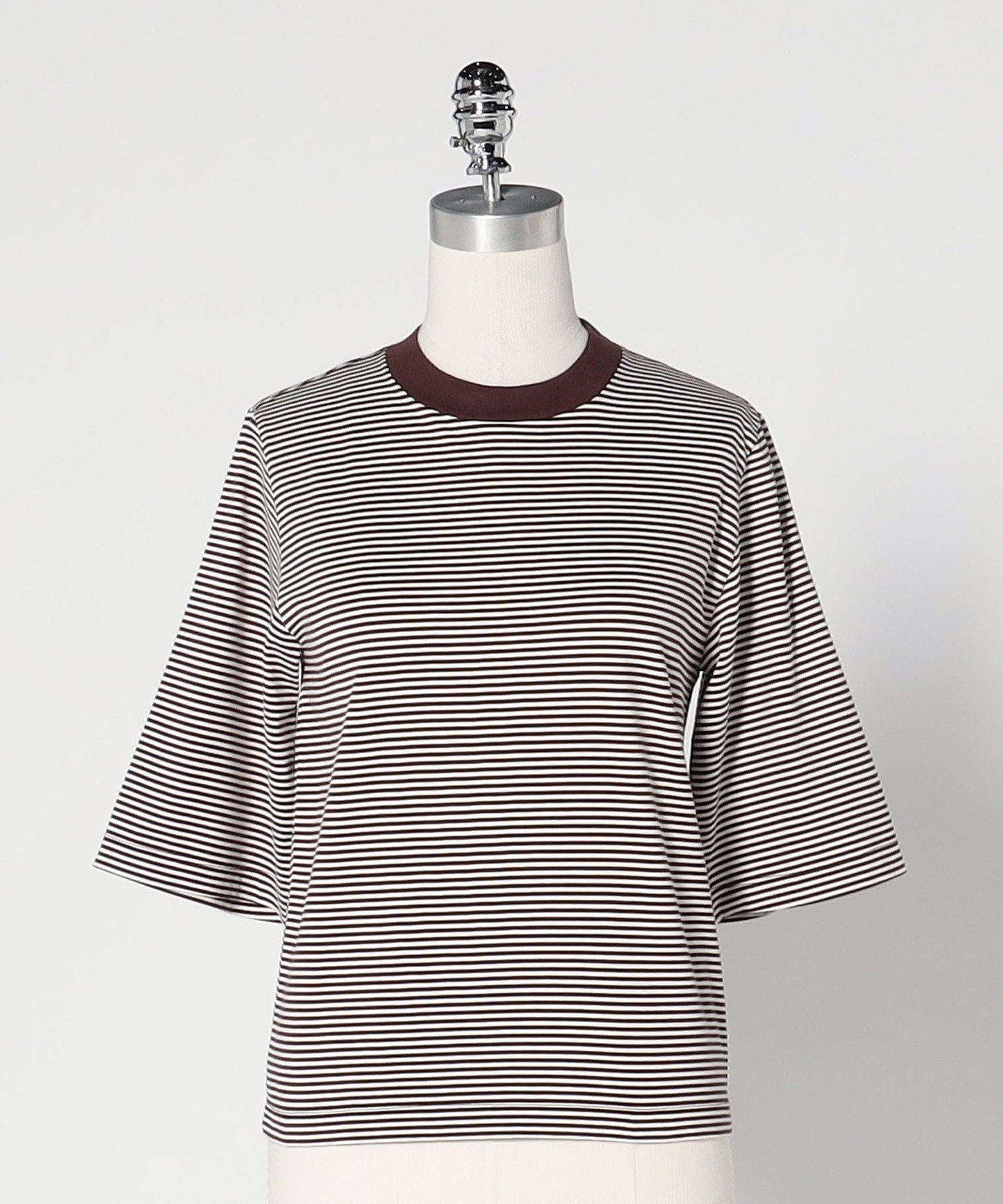 ＜LOEFF＞スビンコットン ショートスリーブ Tシャツ ユナイテッドアローズ トップス カットソー・Tシャツ ホワイト ブラウン ブラック オレンジ