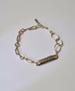 【SALE/5%OFF】GOLDY GOLDY/プレイフル マインド プレート ブレスレット 4250201 セットアップセブン アクセサリー・腕時計 ブレスレ...