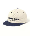 【SALE/46%OFF】BAYFLOW 刺繍バイカラーCAP ベイフロー 帽子 キャップ カーキグリーン レッド ネイビー