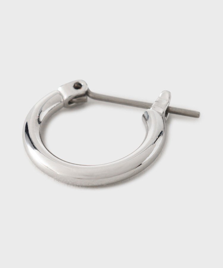 tk.TAKEO KIKUCHI アソートフープピアス【片耳用】 ティーケータケオキクチ アクセサリー・腕時計 ピアス ブラック シルバー