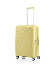 American Tourister 【公式】アメリカンツーリスター スクアセムスピナー66 エキスパンダブル アメリカンツーリスター バッグ スーツケース・キャリーバッグ イエロー【送料無料】