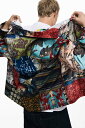 Desigual パッチ効果の鯉シャツ デシグアル トップス シャツ・ブラウス【送料無料】