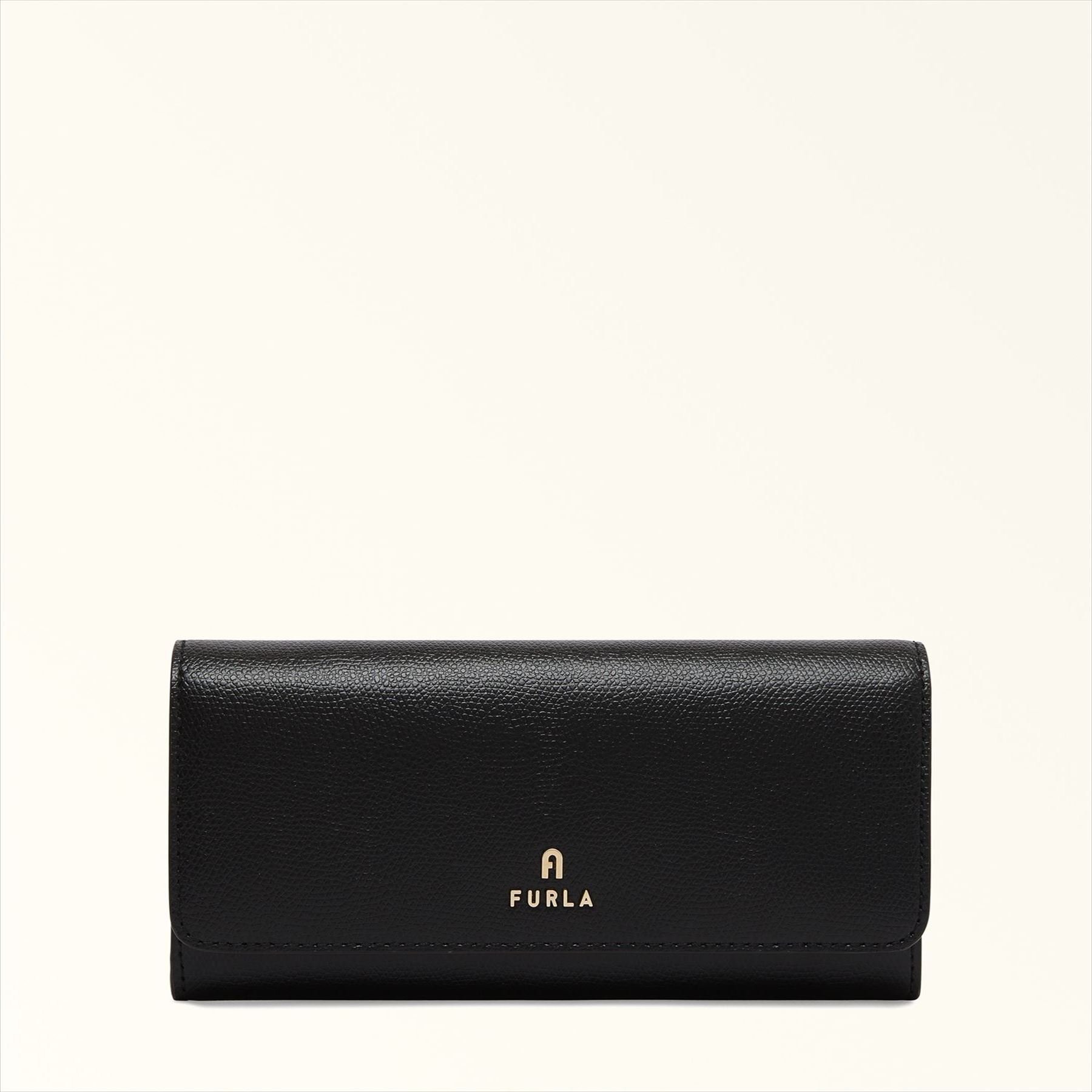 FURLA FURLA CAMELIA CONTINENTAL WALLET SLIM フルラ 財布・ポーチ・ケース 財布 ブラック【送料無料】