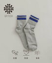 【SALE/20%OFF】URBAN RESEARCH 『UR TECH』ショートラインソックス アーバンリサーチ 靴下・レッグウェア 靴下 ホワイト