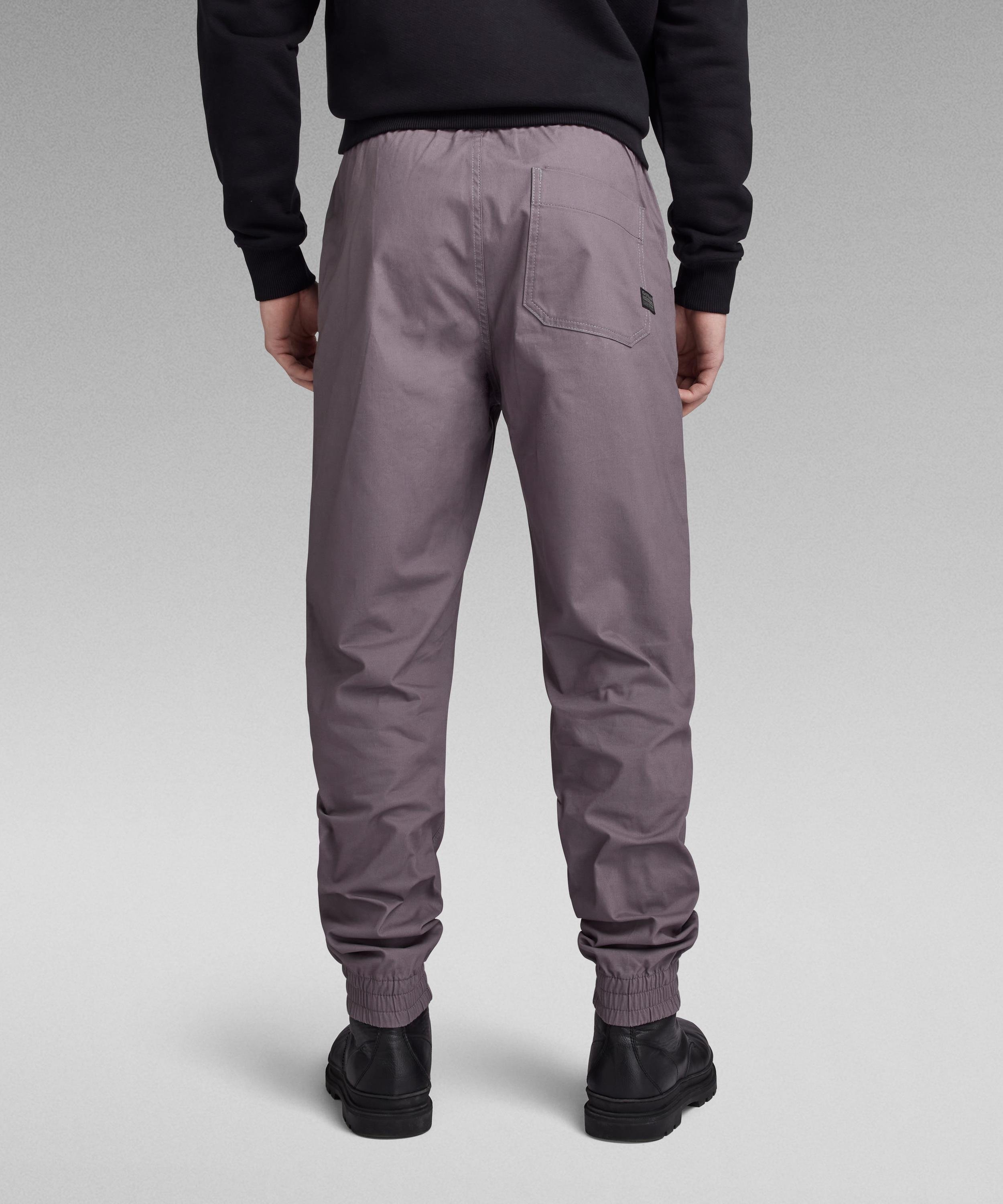【公式ショップ】UNISEX TRAINER RCT/リラックス裾リブジョグパンツ/ジョガーパンツ ジースターロゥ パンツ ジャージ・スウェットパンツ グレー