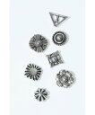 TOGA TOO Metal pin set トーガ アクセサリー・腕時計 ブローチ・コサージュ・バッジ シルバー【送料無料】