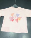 aimoha KIDS 【aimoha-KIDS-】ハートプリント キッズTシャツ アイモハ トップス カットソー・Tシャツ ホワイト ピンク