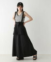【SALE/50%OFF】RAGEBLUE 【WOMENS】マルチWAY/ベルトセットジャンスカ レイジブルー スカート ロング・マキシスカート ブラック ブルー【送料無料】