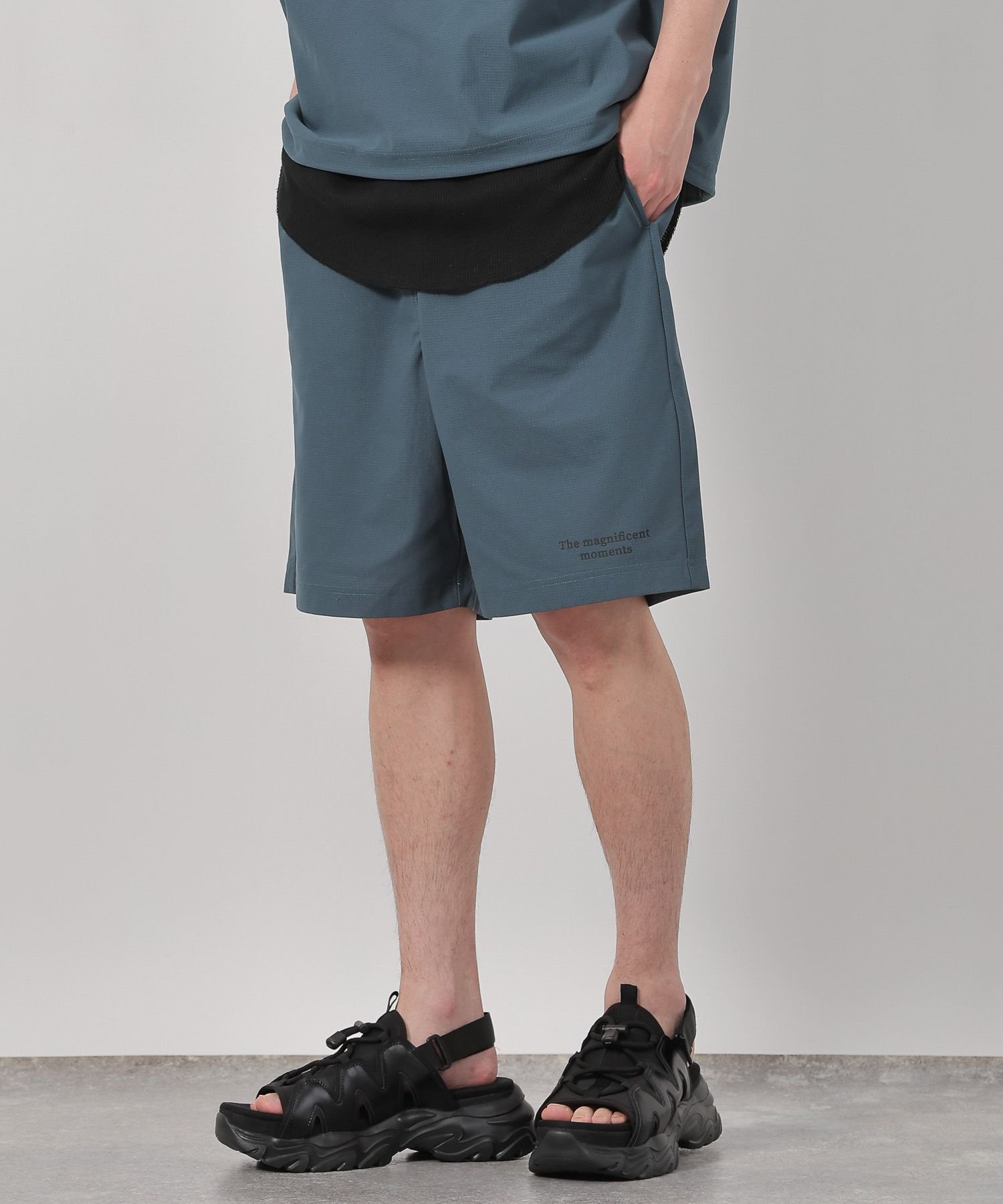 LAKOLE 【セットアップ可】コレカイテキショーツ ラコレ パンツ その他のパンツ ブルー ブラック