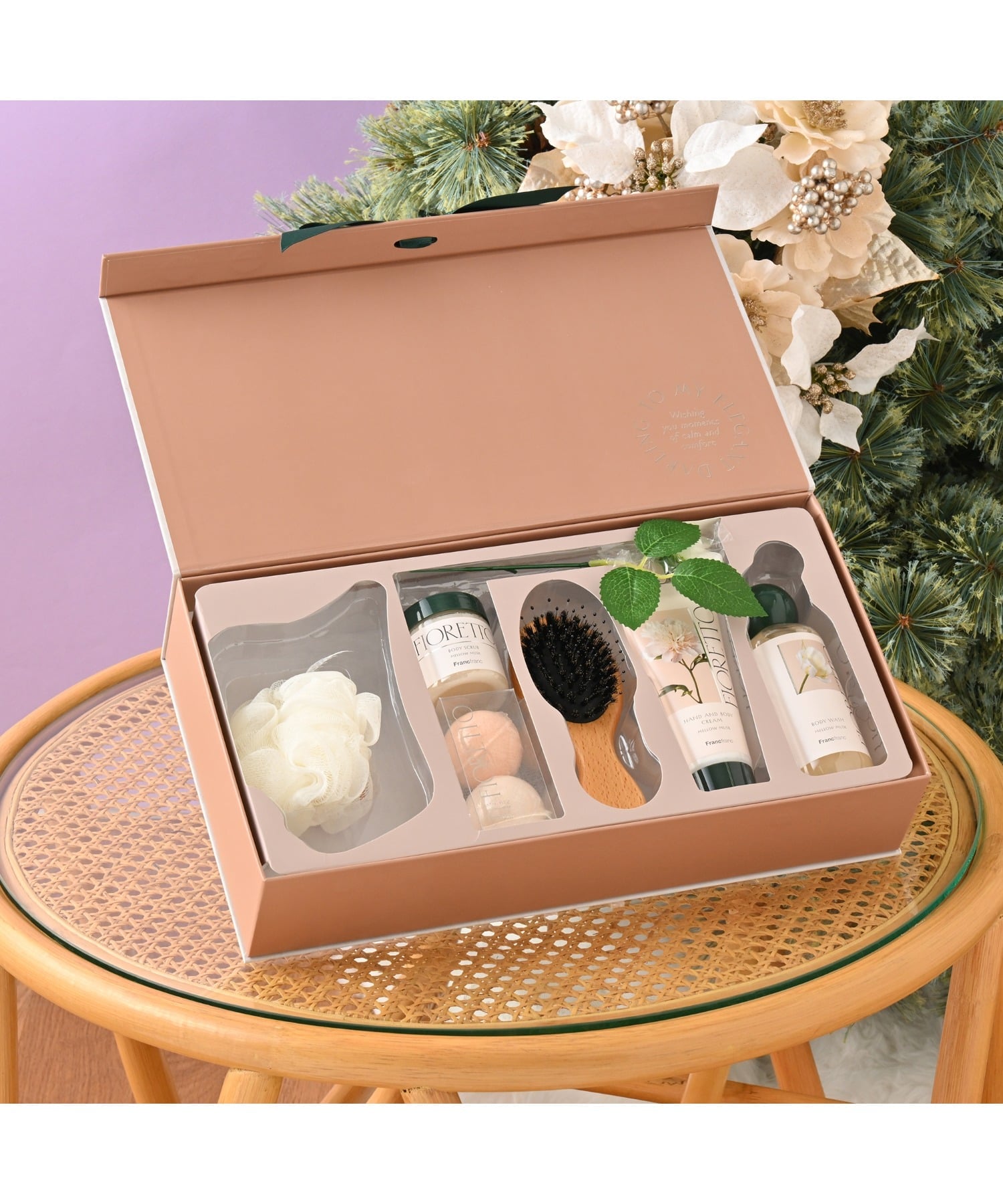 Francfranc フィオレット ボディケアギフトセット LL(メロウムスクの香り) フランフラン コフレ・キット・セット コフレ・コスメキット・ギフトセット【送料無料】