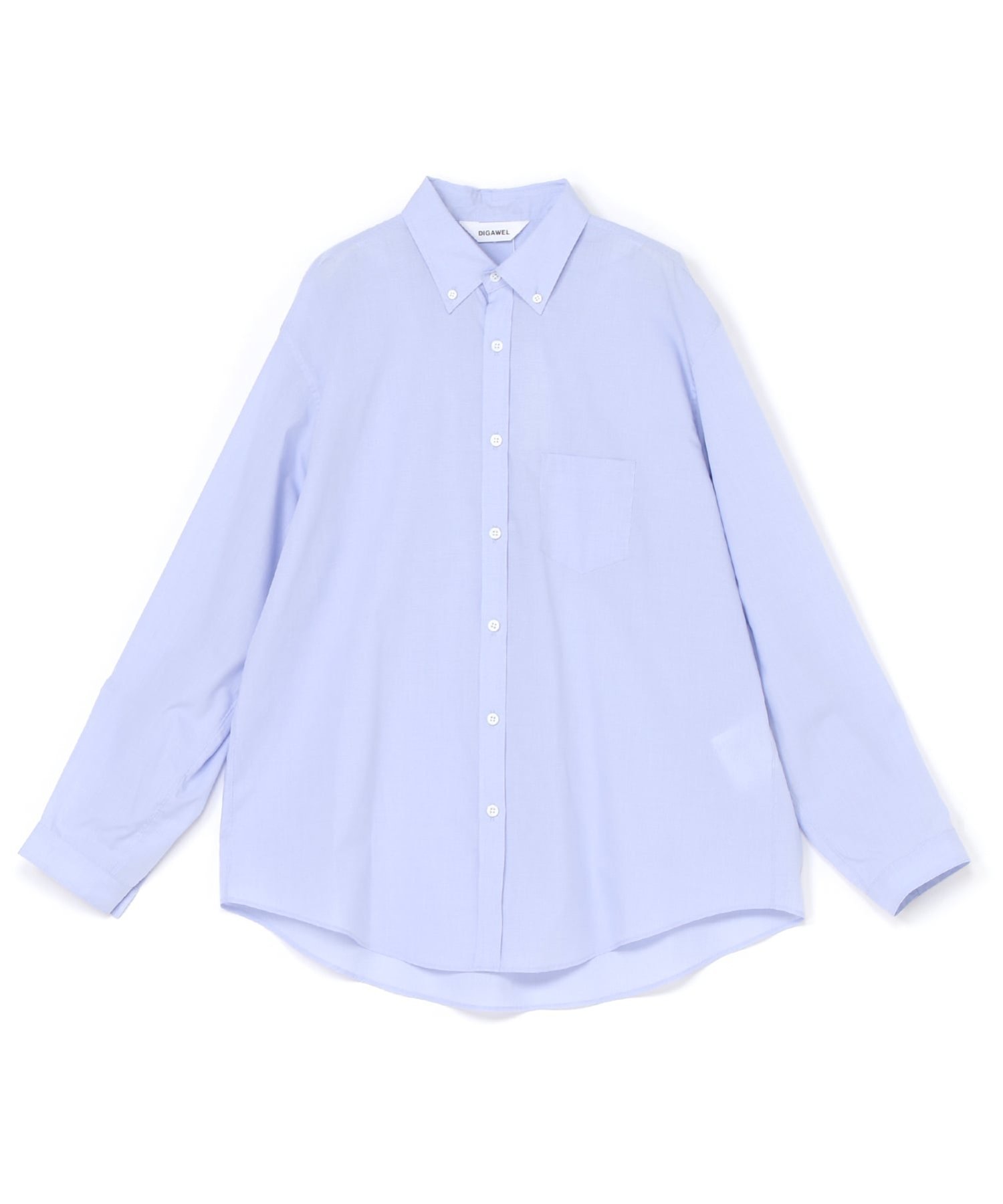 DIGAWEL Buttondown shirt ディガウェル トップス シャツ・ブラウス ブルー ブラック