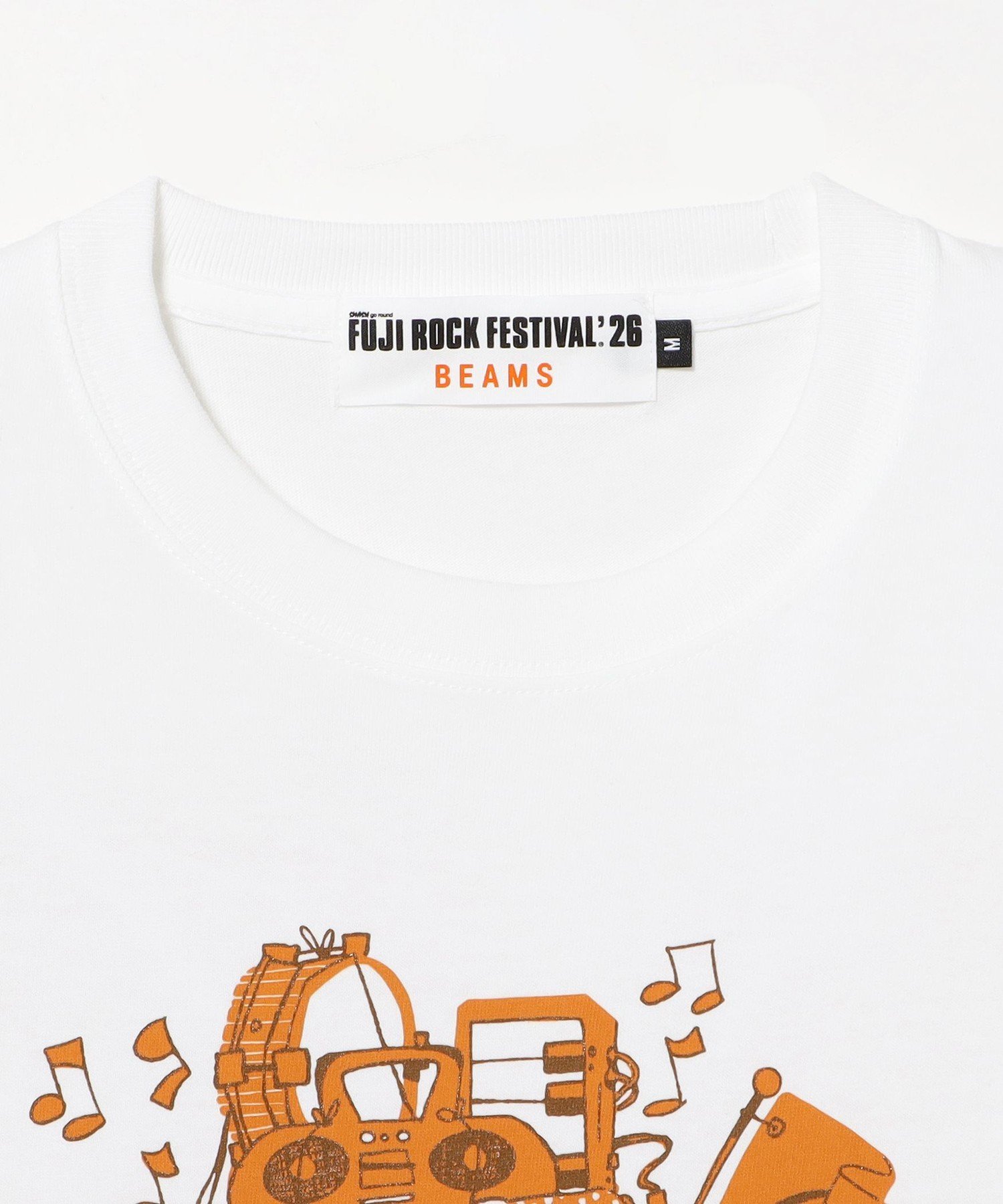 ＜MEN＞FUJI ROCK FESTIVAL'26 / Elijah Anderson / Hike TEE ビームスT トップス カットソー・Tシャツ ホワイト