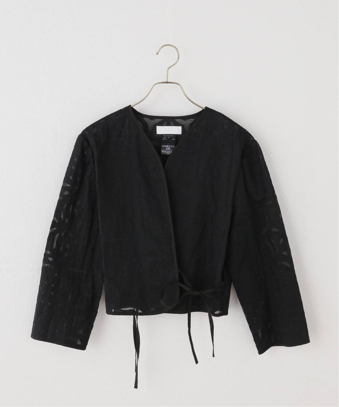 IENA Heriter/エリテ reversible applique jacket ジャケット H1-26-3013 イエナ トップス シャツ・ブラウス ブラック ホワイト
