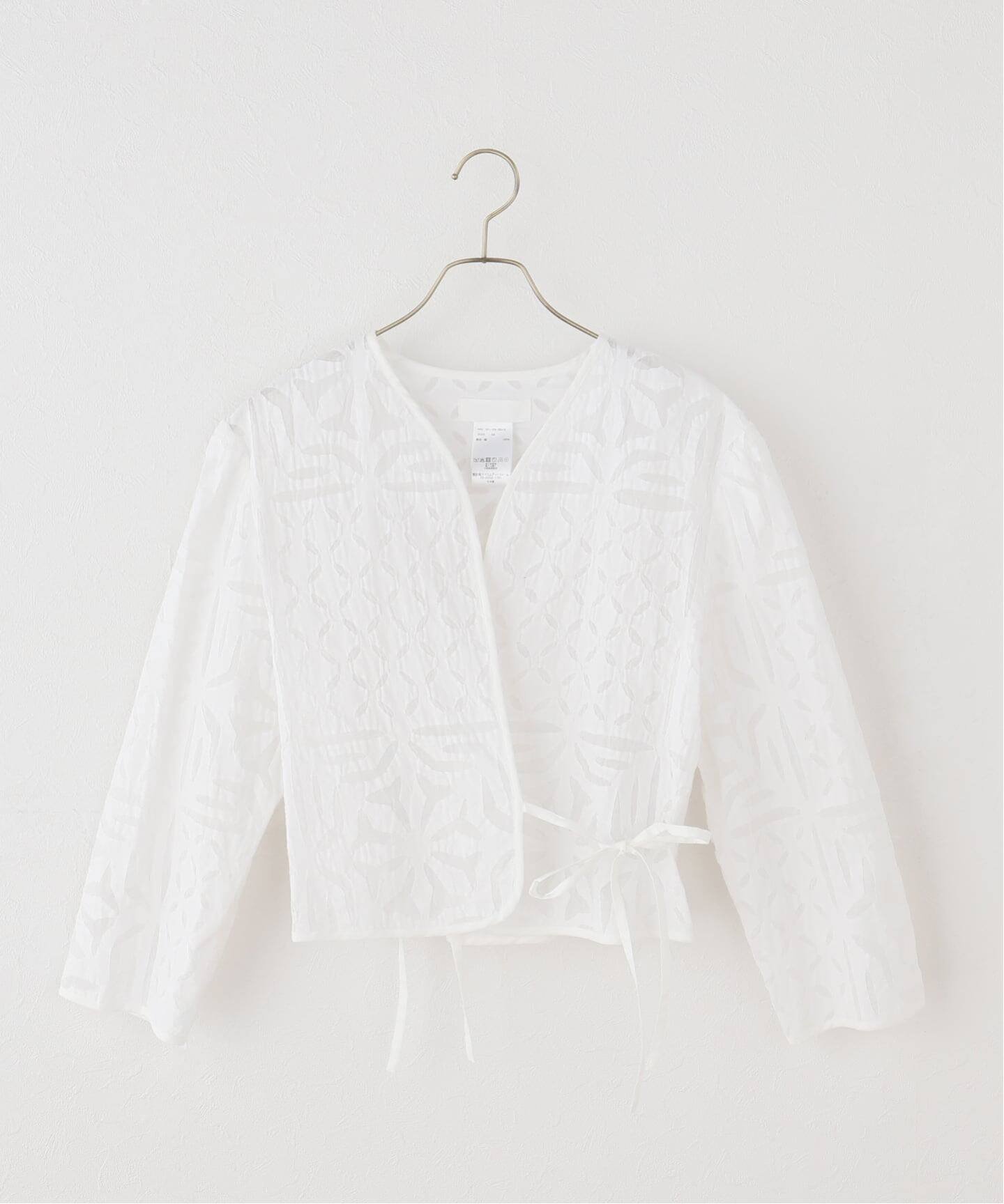 IENA Heriter/エリテ reversible applique jacket ジャケット H1-26-3013 イエナ トップス シャツ・ブラウス ブラック ホワイト
