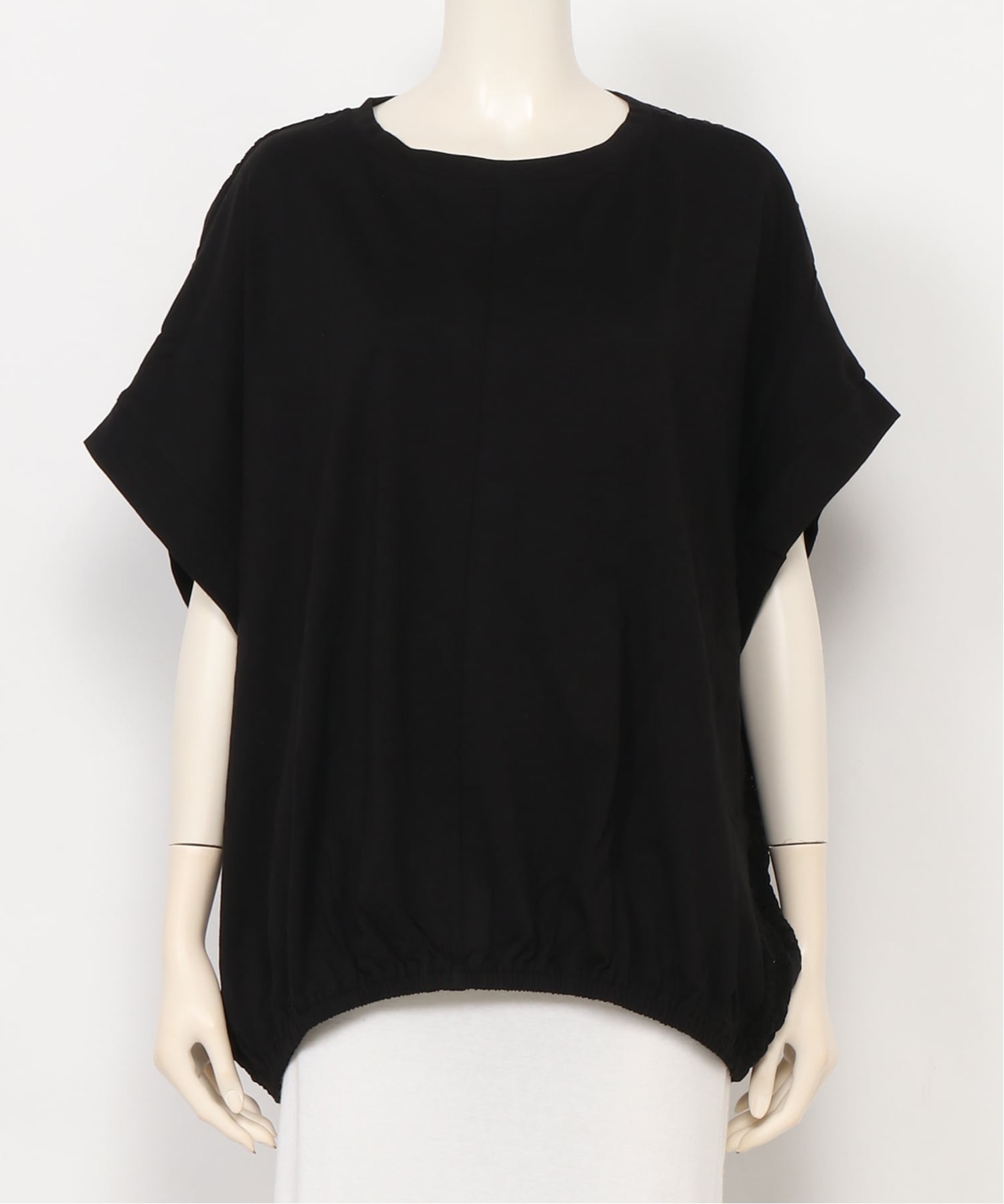 relaclo select relaclo select/(W)バックレース切替えTシャツ リラクロ トップス カットソー・Tシャツ ホワイト グレー ブラック