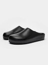STUDIO NICHOLSON WEARING CLOG スタジオニコルソン シューズ・靴 サンダル ブラック【送料無料】