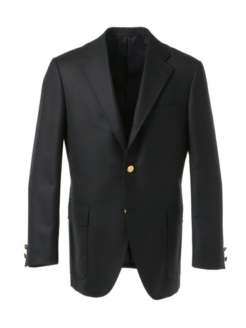 J. Press Saxony Wool Sack Blazer BZOVYW0001: Navy