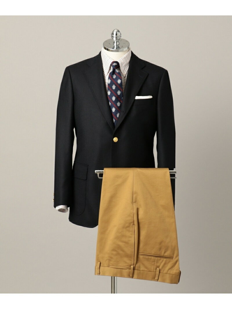 J. Press Saxony Wool Sack Blazer BZOVYW0001: Navy