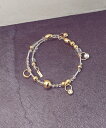 【SALE/5%OFF】GOLDY GOLDY/マルチ ビーズ バングル 4250305 セットアップセブン アクセサリー・腕時計 ブレスレット・バングル
