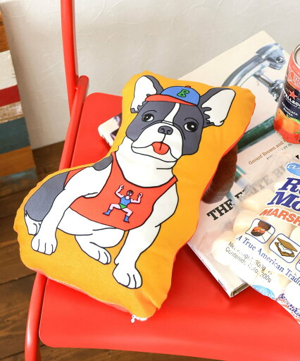 BAYFLOW Cat and Dog CLUBクッションS ベイフロー インテリア・生活雑貨 クッション・クッションカバー BAYFLOW Cat and Dog CLUBクッションS ベイフロー インテリア・生活雑貨 クッション・クッションカバー
