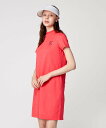【SALE/30%OFF】23区GOLF 【WOMEN】【吸水速乾】フラッグロゴジャガード ワンピース 腰回りカバー 1枚で決まる ニジュウサンクゴルフ ワンピ...