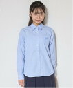 【SALE/10%OFF】Lovetoxic 【卒服】【セレモニー】【イージーケア】ベーシックシャツ ナルミヤオンライン トップス シャツ・ブラウス ブルー ホワイト