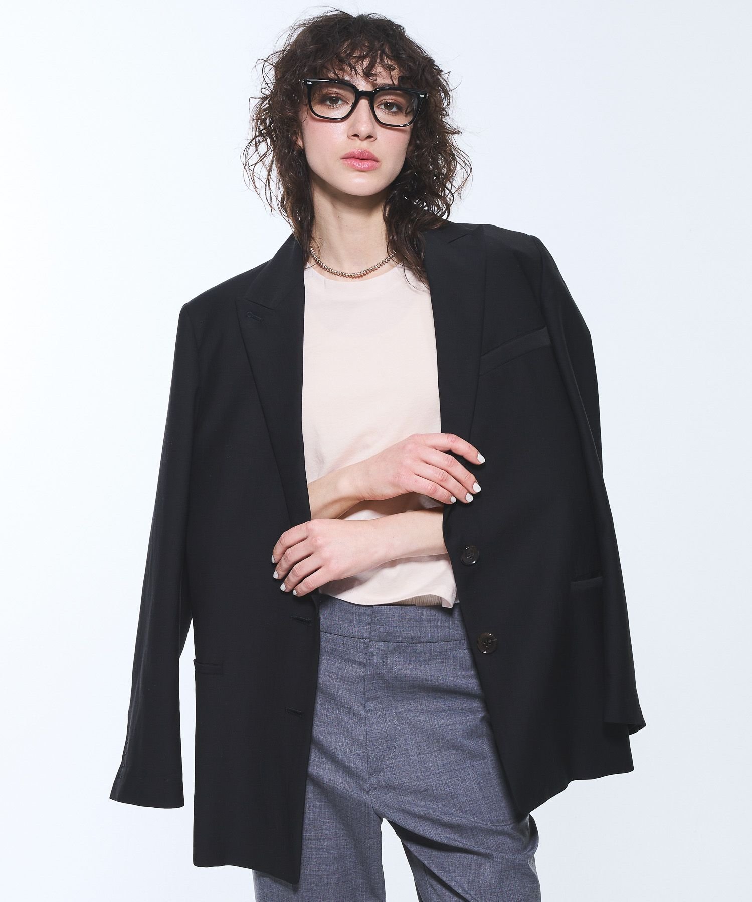 【SALE／30%OFF】BRILL ピークドジャケット ブリル ジャケット・アウター テーラードジャケット・ブレザー ブラック【送料無料】のサムネイル