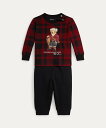 POLO RALPH LAUREN (ベビー)Polo ベア ジャージー Tシャツ & フリース パンツ セット ラルフローレン トップス カットソー・Tシャツ...