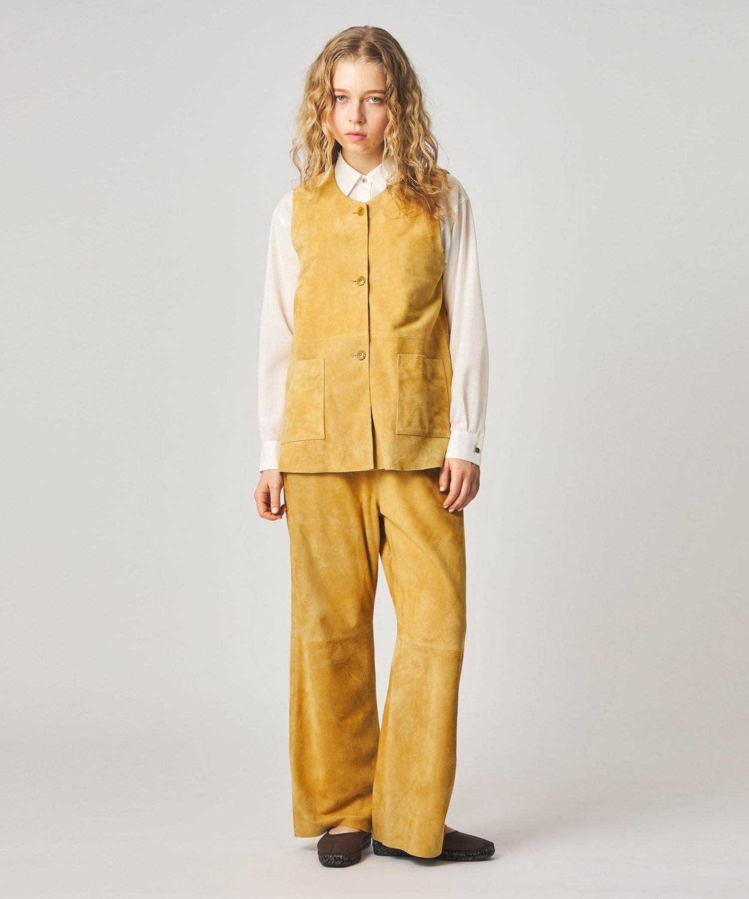 Steven Alan ＜Steven Alan＞スエード ベスト ビューティー＆ユース ユナイテッドアローズ ジャケット・アウター その他のジャケット・アウター