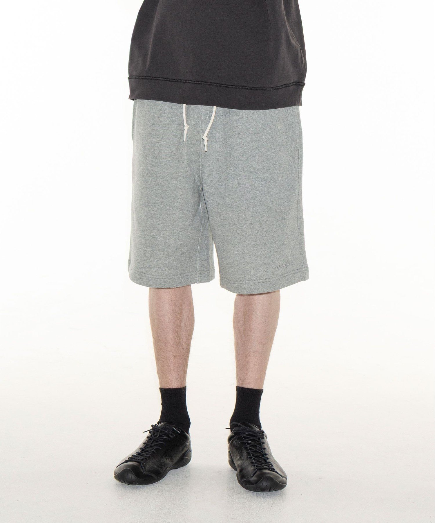 ＜Champion * monkey time＞フレンチテリー ショーツ ビューティー＆ユース ユナイテッドアローズ パンツ ジャージ・スウェットパンツ グレー ブラック