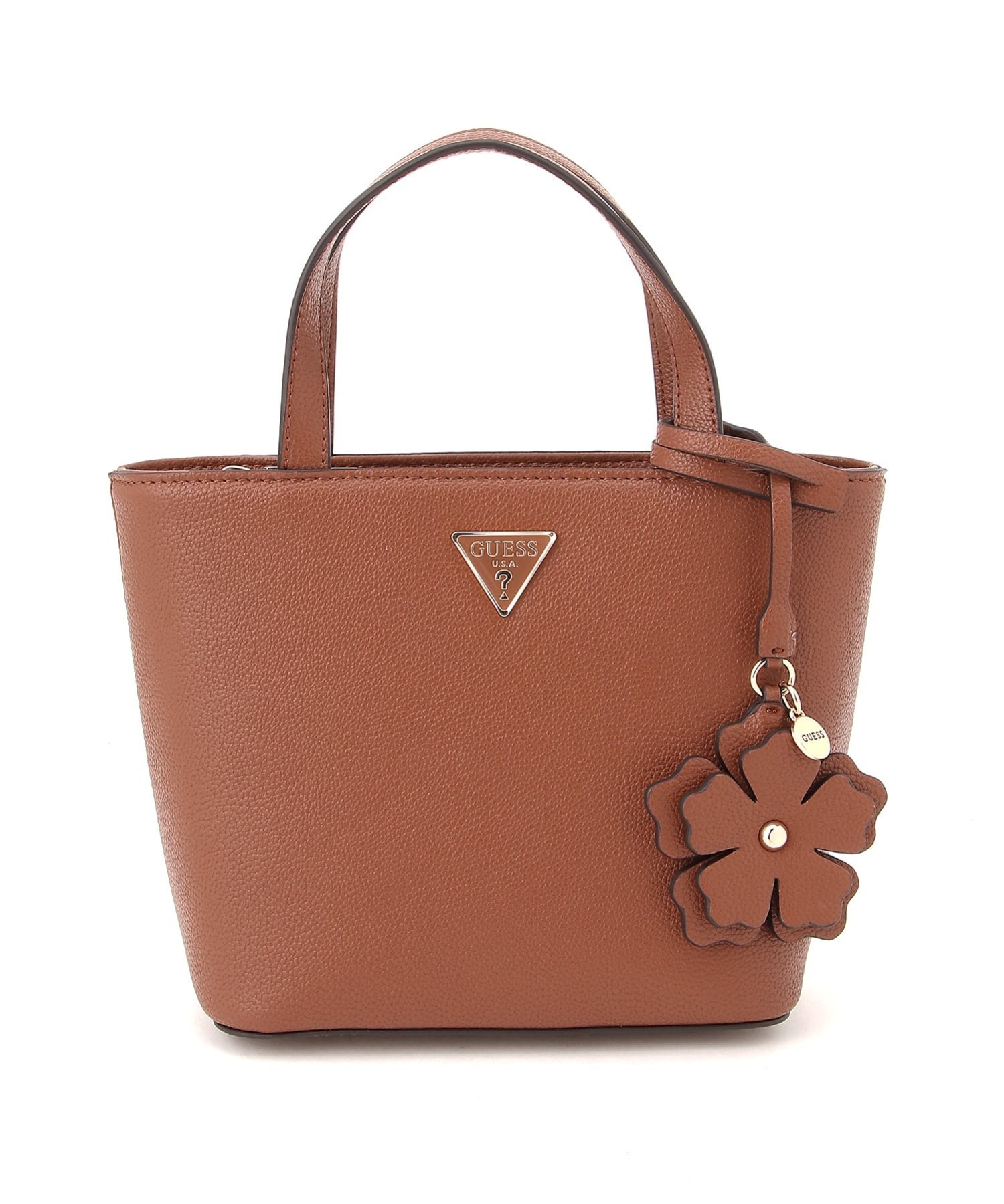 GUESS/(W)LUCCI Mini Tote ミニトート トートバッグ ショルダーバッグ ゲス バッグ トートバッグ ベージュ ブラック ブラウン