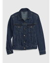 【SALE／40%OFF】GAP (K)アイコン デニムジャケット (キッズ) ギャップ ジャケット・アウター デニムジャケット ネイビー